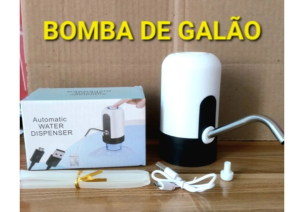Bebedouro Bomba Elétrica Para Galão Garrafão Agua Universal