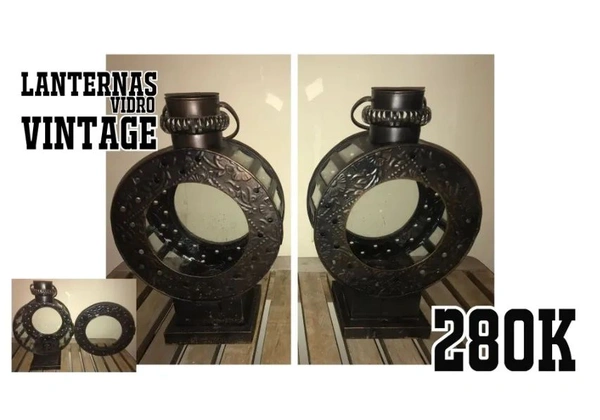 LUMINÁRIAS TIPO LANTERNAS VINTAGE