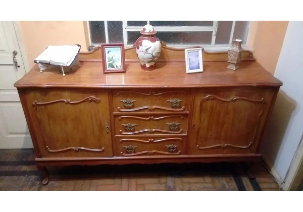 Buffet Chipandelle Armário de Madeira com 3 Gavetas