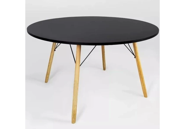Mesa Jantar Cozinha Redonda Eiffel 1, 20m para 6 cadeiras - Somente a mesa
