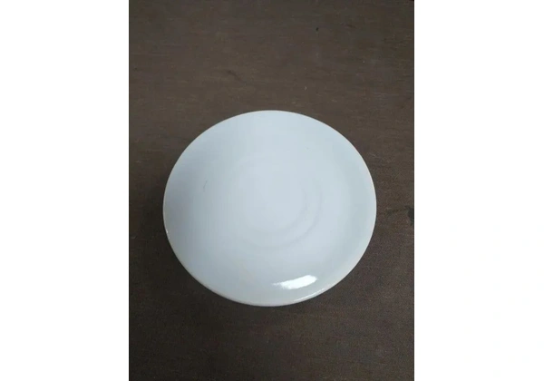 Prato raso em Porcelana Branco 2 cm x 16 cm x 16 cm