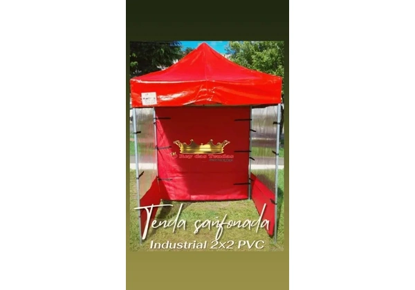 Tenda sanfonada 3x3 linha promocional monta rápido leia o anúncio