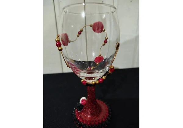 Taça pombagira Rosa Caveira
