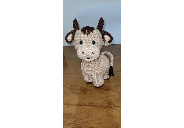 Fazendinha vaca amigurumi