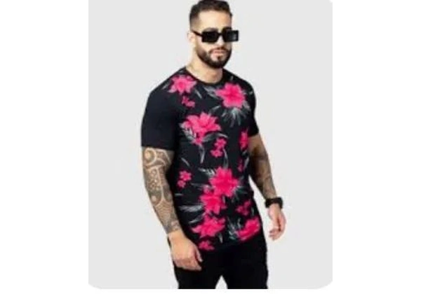 Camiseta longline masculina