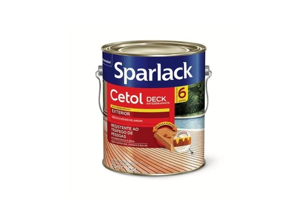 Verniz Natural com Antiderrapante Cetol Deck GL 3, 6L