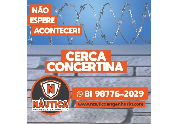 Concertina e Cerca Elétrica