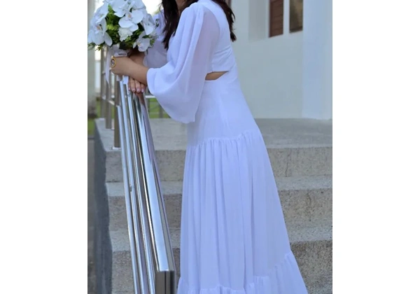 Vestido de noiva civil