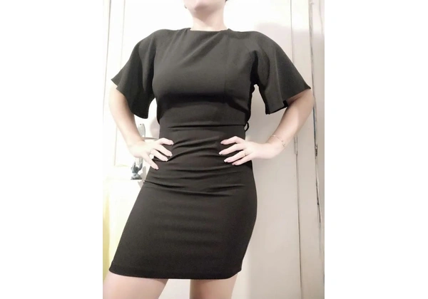 Vestido preto forever 21 M