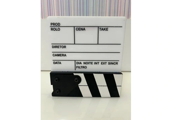 Claquete de Cinema Decorativa