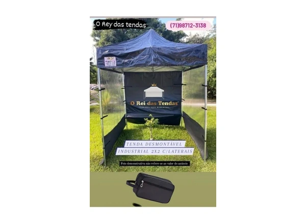Tenda sanfonada variados tamanhos leia o anúncio