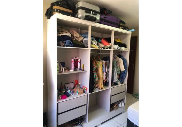 Novo Guarda roupa/ closet aberto grande