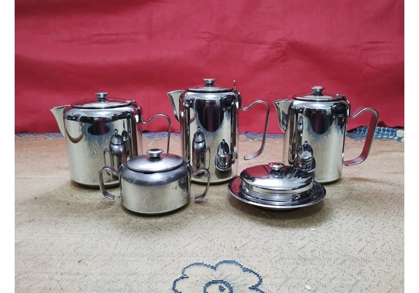 Jogo de chá inox