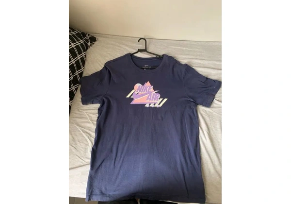 Camiseta casual Nike - azul, tamanho G