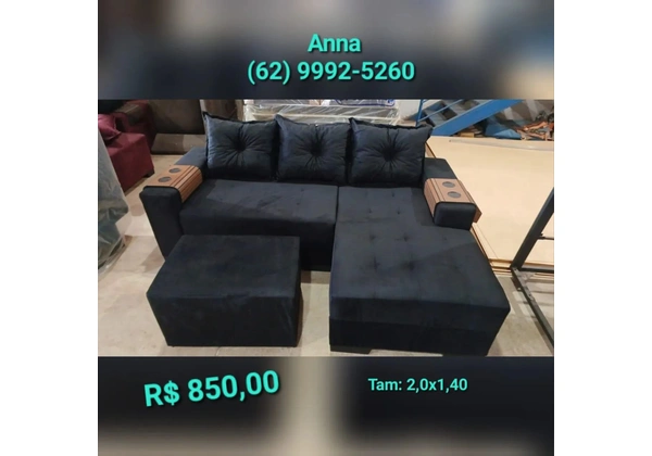 Sofá com Entrega Grátis, , Imediata...