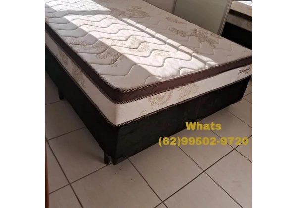 Cama Box & Colchão Montreal casal