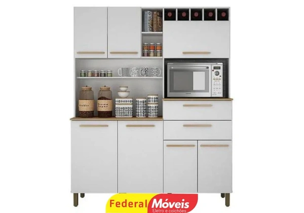 Armário de cozinha lindo venha pra federal móveis.