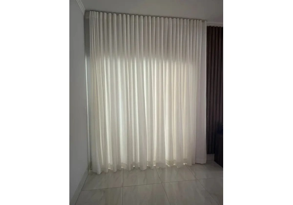 Cortina de linho
