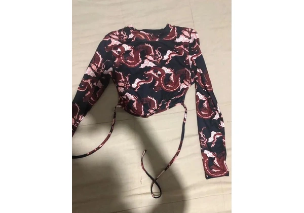 cropped aberto nas costas PP