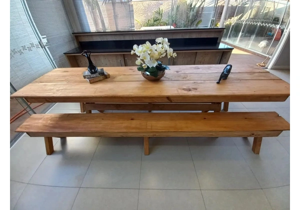 Mesa rústica