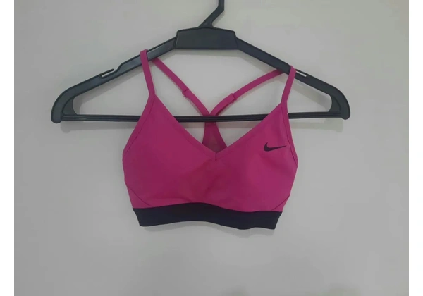 Top de Treino Rosa Preto Nike 34/36