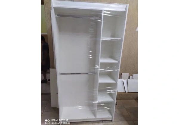 CABIDEIRO DUPLO COM PRATELEIRA LATERAL MDF