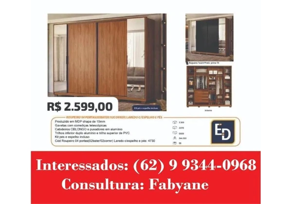 Guarda Roupa Laredo