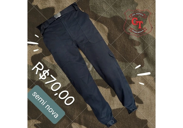 Calça tatica semi novas várias numeração