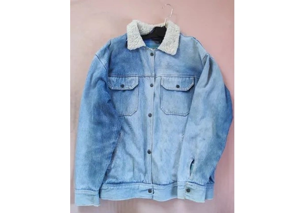 Jaqueta jeans trucker antiga cgc
