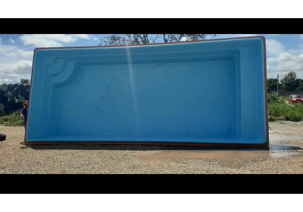 Piscina de fibra 7metros / 15 anos de garantia de fábrica