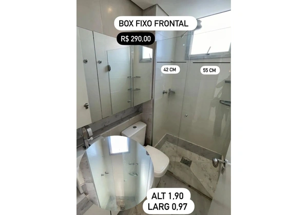 Box de Vidro para Banheiro