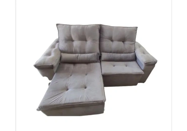 Sofá 2, 20m Retrátil Reclinável C/ Pillow Super Lindo Fazemos Entrega
