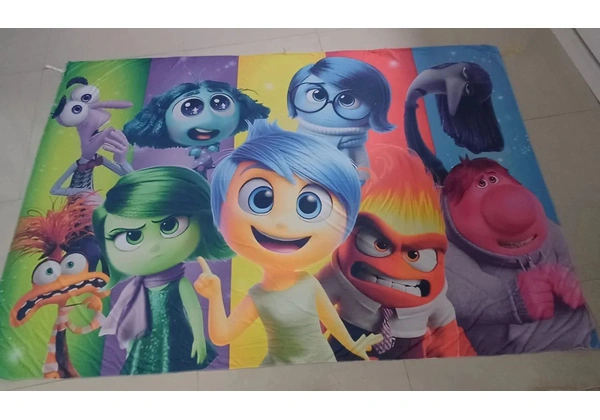 Tecido para painel Decorativo Divertida Mente - Personagens