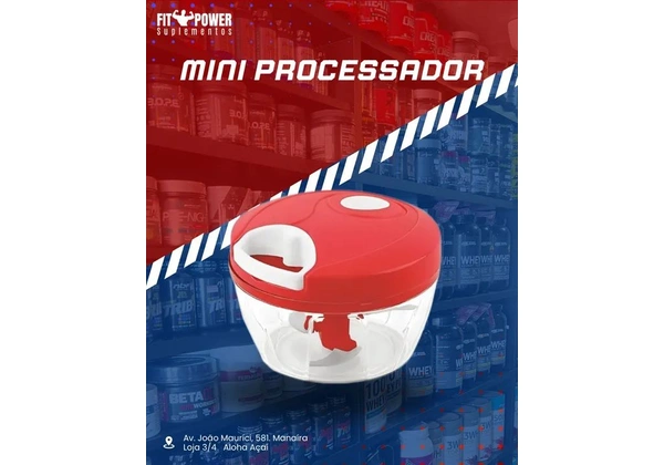 Mini Processador de Alimentos