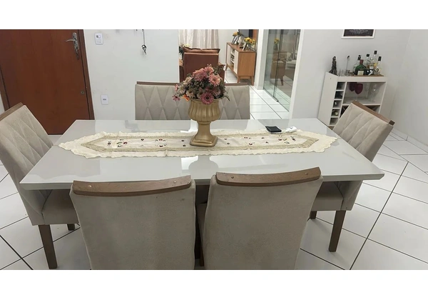 Mesa de 6 lugares