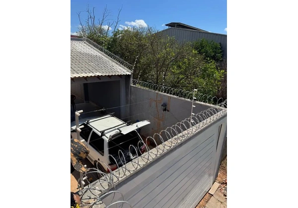 Concertina para segurança residencial