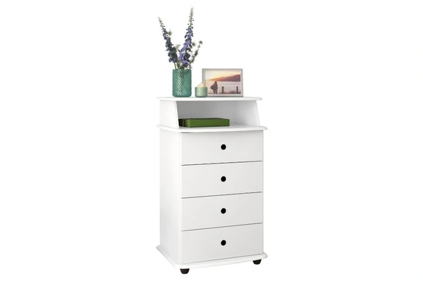 Mesa de cabeceira Luxo Com 4 Gavetas LUXO 2