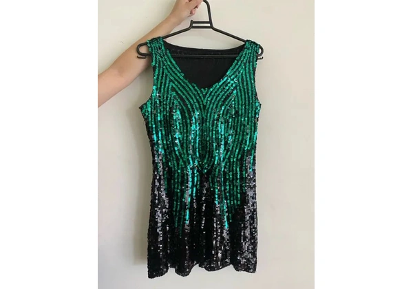 Vestido de paetês