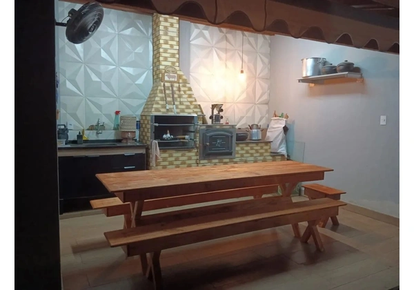 Mesa rústica