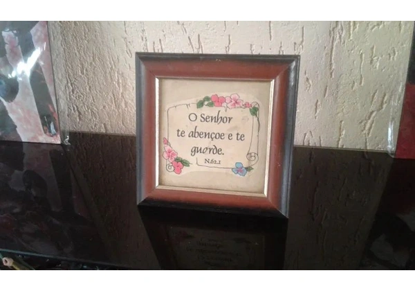 Quadro Salmo Enfeite Decorativo