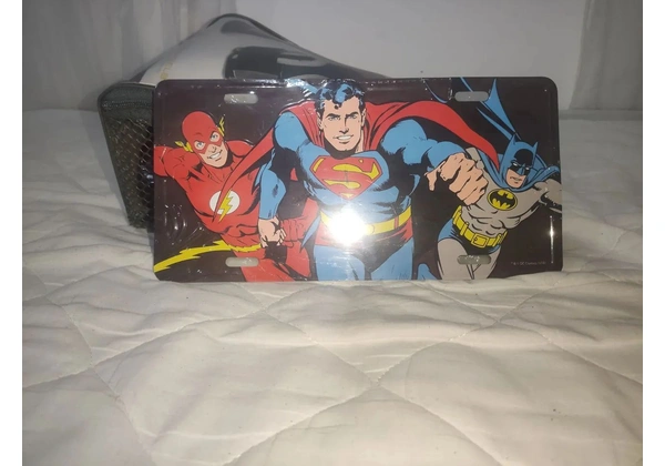 Quadro super Man Batman e flash