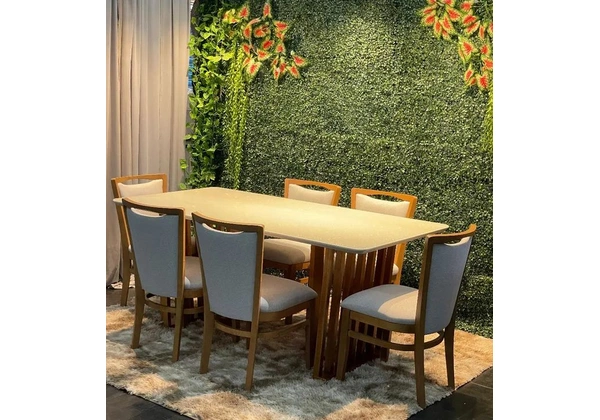 Mesa de Jantar em Madeira Maciça 100% italiana
