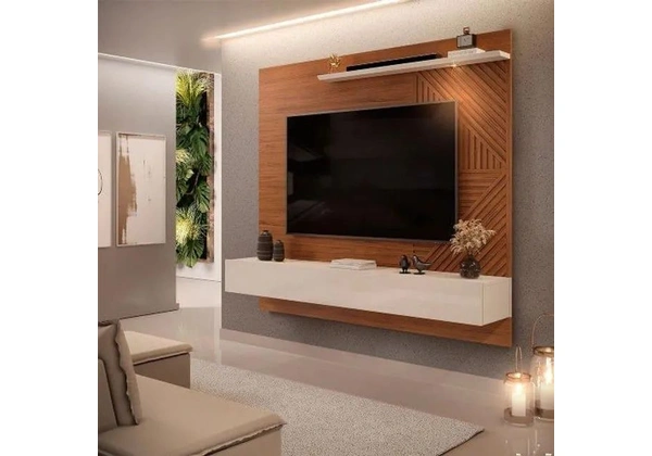 Painel ripado para Tv até 65 polegadas.