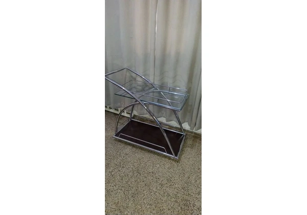Barzinho Inox e vidro