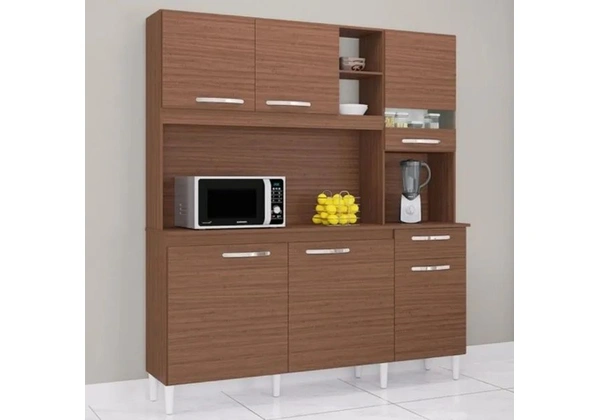 Armário de Cozinha Bárbara 6 Portas - Novo - Oferta Especial