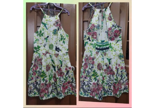 Vestido estampado borboletas