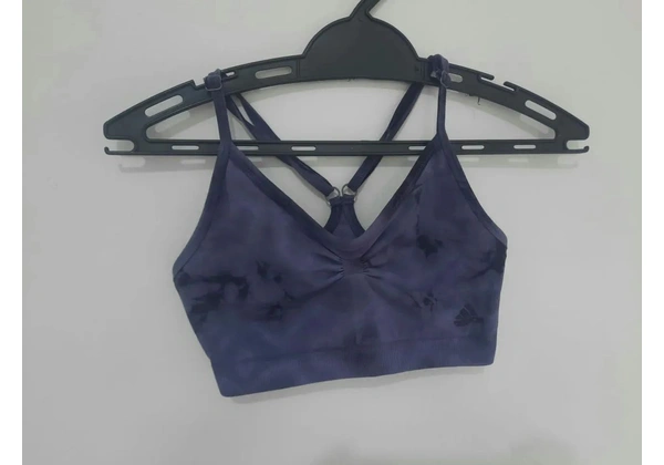 Top de Treino Roxo Adidas 34/36