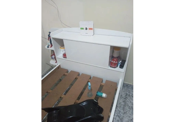 Cama baú solteiro