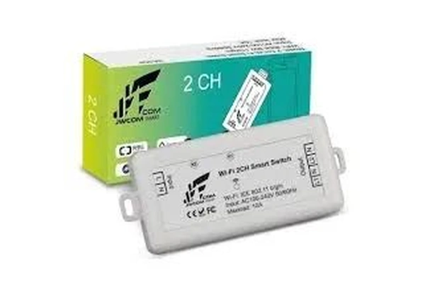 Interruptor Sa-2Ch Jwcom 2 canais 10A wi-fi