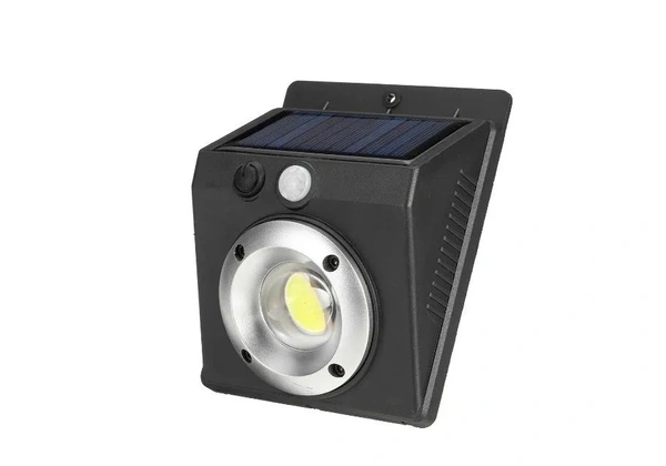 Luminária Solar de Parede Luz Led Com Sensor De Presença Automático - 402